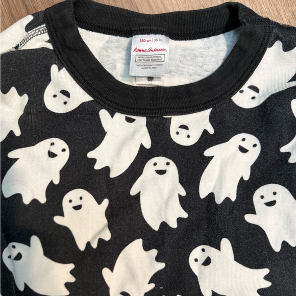 Hanna Andersson Ghost Pajamas size 10 - Picture 2 of 2